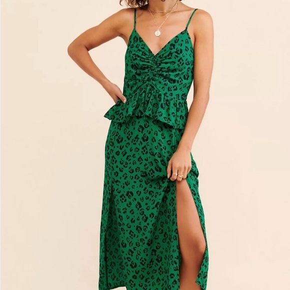 Anthropology Suboo Leafy Leopard Midi Dress
Size x small - Picture 3 of 9